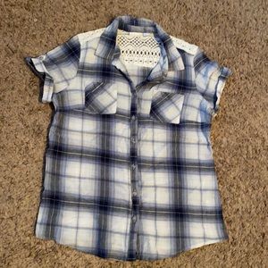 Westport sz M Flannel Short Sleeve